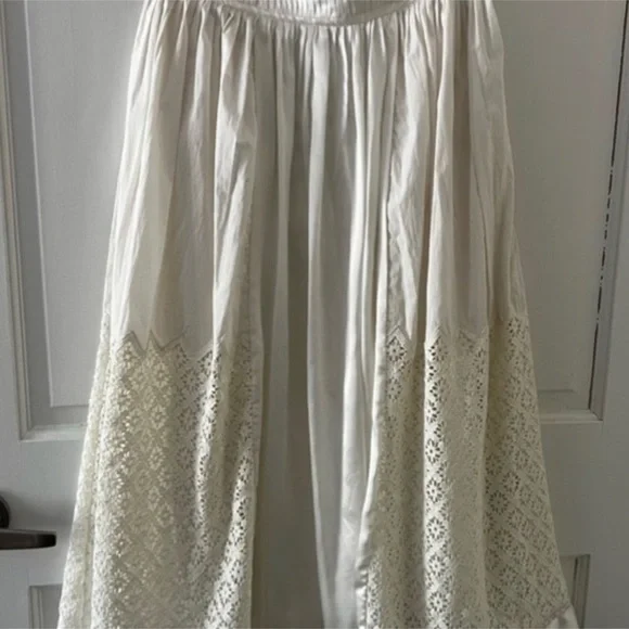 NWT Banana Republic Clover Mixed Media Skirt - Picture 4 of 8